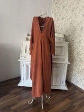 Mango Maxi Kleid Kupfer Braun