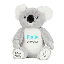 Personalisierter koala mit - personalisierter,