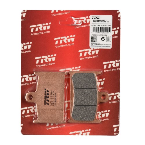 Trw bremsbelag sinter street - bremsbelag,
