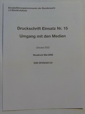 Taschenkarte Umgang mit Medien