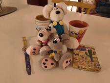 3 x DIDDL Figuren Stofftier