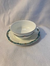 V&B Izmir Bone China Suppentasse mit Unterteller in sehr gutem Zustand