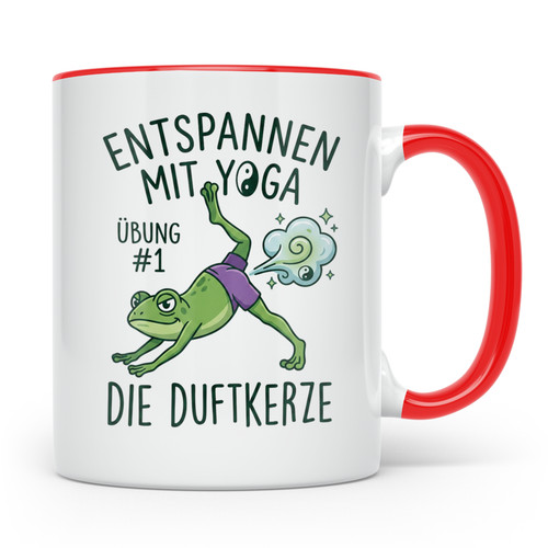 Yoga frosch tasse die - frosch, 'die