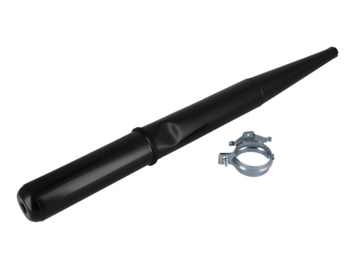 Auspuff enduro schwarz - -,