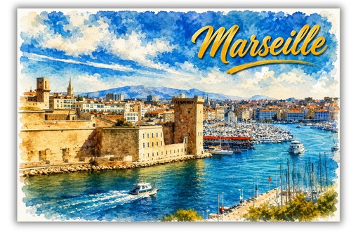 Marseille frankreich - marseille, /