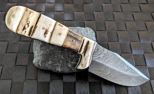Damastmesser jagdmesser - damastmesser,