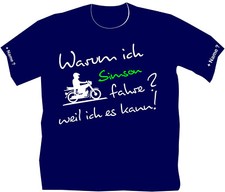 T-Shirt Simson Logo Design Die Legende Weltkulturerbe DDR Ostkult S51 S52 36