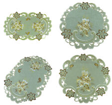 Beige / Gold Weihnachtsdecke