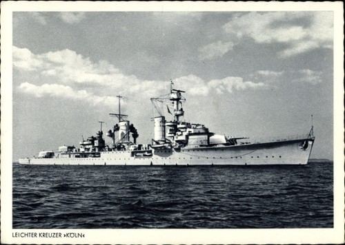 Deutsches kriegsschiff - ak,