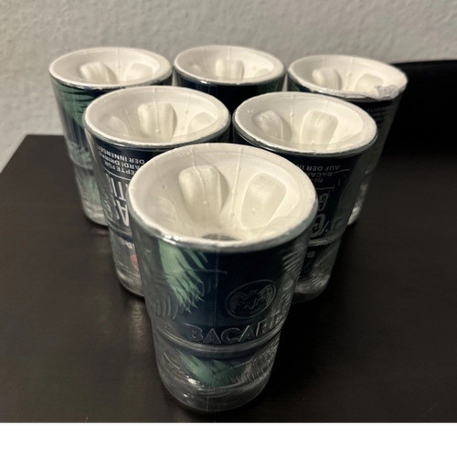 Bacardi rum glas - rum, kunststoff