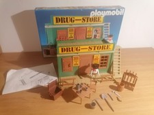 Playmobil 3462 Drug Store mit OVP und Anleitung Western 
