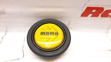 MOMO HUPENKNOPF GELB RARAITÄT VW OPEL MERCEDES BMW SPORTLENKRAD GTI G60 16V