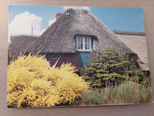 Postkarte Sylt Nordseeinsel  Reetdachhaus ungel_10