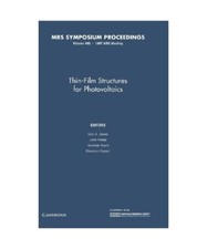 Thin-Film Structures for Photovoltaics: Volume 485