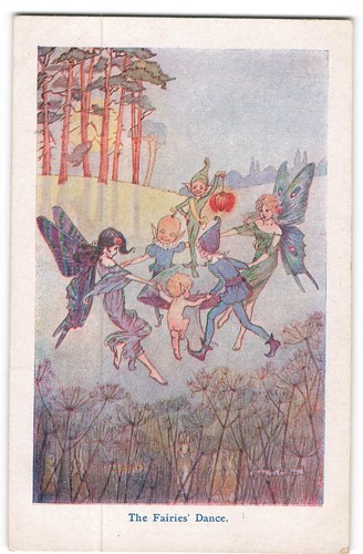 Hilda miller signed fairies - miller,