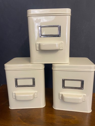 Set vintage blechdose - 3-er,