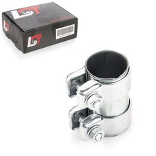 Double clamp connector pipe