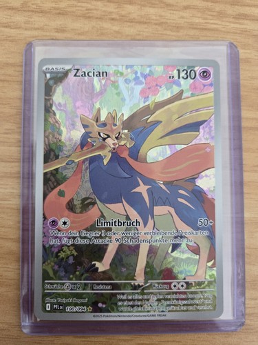 Pokemon karte zacian 100 094 - karte,