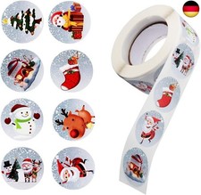500 Stück Weihnachtssticker