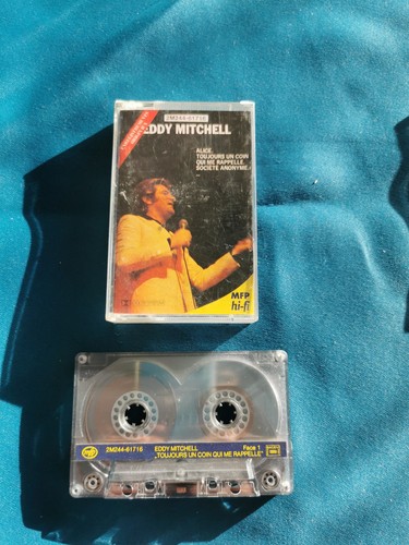 Eddy mitchell cassette audio - ,