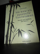 Wie lerne ich japanische Tuschmalerei Technik des Sumi-e Sadami Yamada