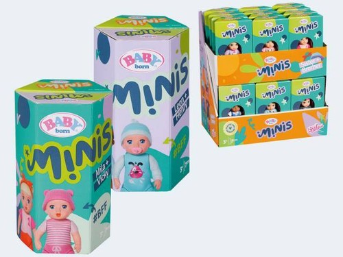 Zapf 906019 baby born - born, minis