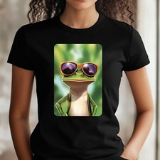 Frauen shirt frosch mit - t-shirt,