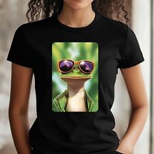Frauen T-Shirt Frosch mit