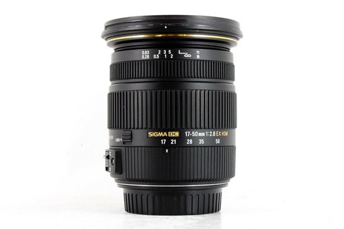 Sigma objektiv f2 - 17–50, f2,8