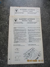 BLAUPUNKT -  Autoradio  Mannheim   Abgleich +  Schaltbild