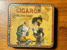 antike Blechdose CIGAROMA