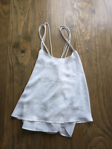 Top bluse seiden optik - h&m,