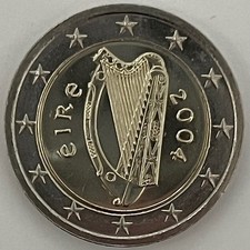 2 Euro Kursmünze Irland 2004