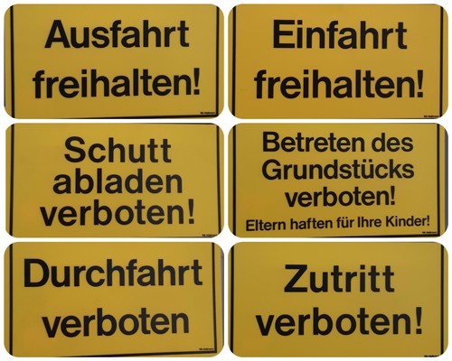 Baustellenschilder schilder - baustellenschilder,,