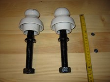 2 Stück alt grosser Isolator