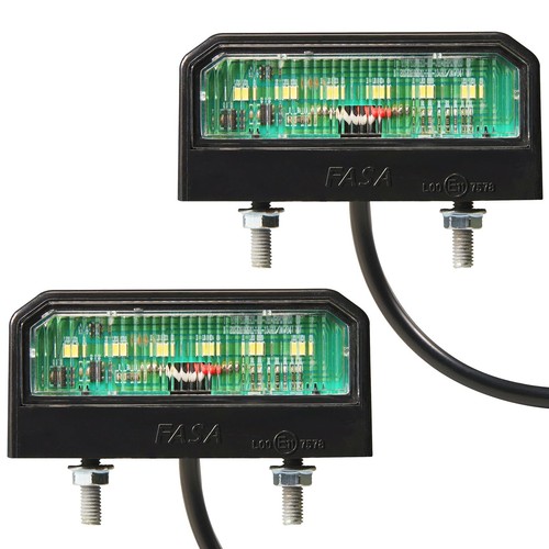 Led kennzeichenleuchte - 2x,