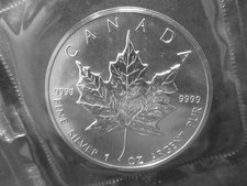 Silbermünze 999er - Canada 5