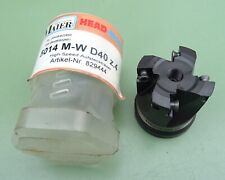 MAIER Fräskopf Ø 40 IK Aufsteckfräser Planfräser Wendeplatten Fräser Messerkopf