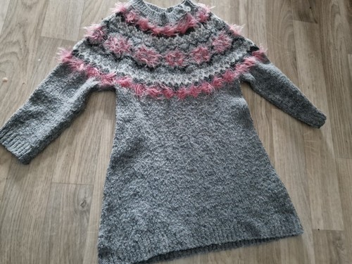 Süßes lupilu kleid - süßes, rosa/grau