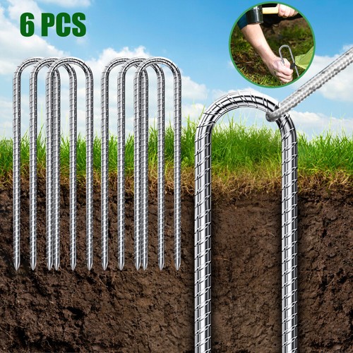 6stk zeltheringe form - 6stk, u-form