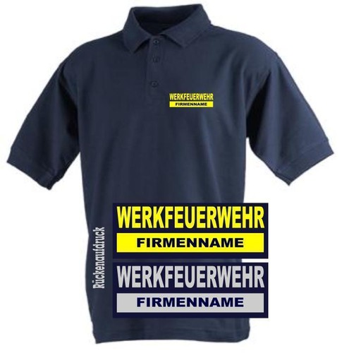Werkfeuerwehr polo shirt - werkfeuerwehr, polo-shirt