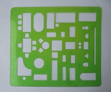 Original DDR Schablone Innen