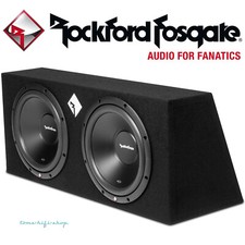Rockford Fosgate Prime 1000 Watt 2 x 30cm Auto Doppel Subwoofer Bassbox R2-2X12