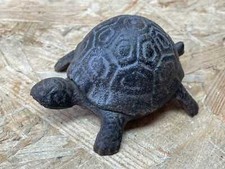 Gusseisen Schildkröte Gartendeko abnehmbarer Panzer Vintage