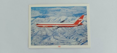 Postkarte ltu süd boeing 767 - ltu,