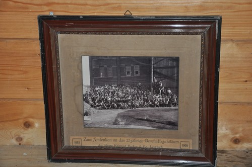 Altes gerahmtes bild - 1908, e