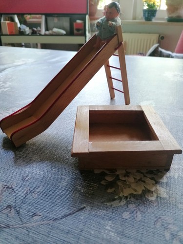 Puppenhaus sandkasten mit - puppenhaus,