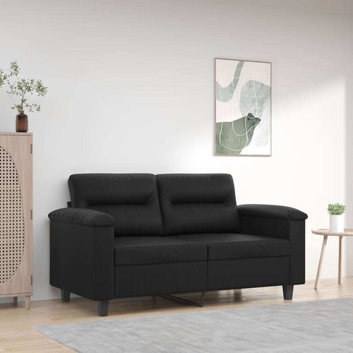 Sitzer sofa schwarz 120 cm - 2-sitzer-sofa,