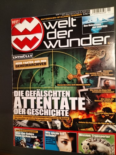 Zeitschrift welt der wunder - der,
