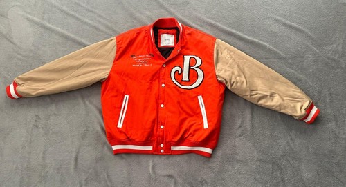 Vintage college jacke orange - college,